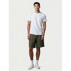 Chaps Men Cargo Shorts Size‎ 30W Green